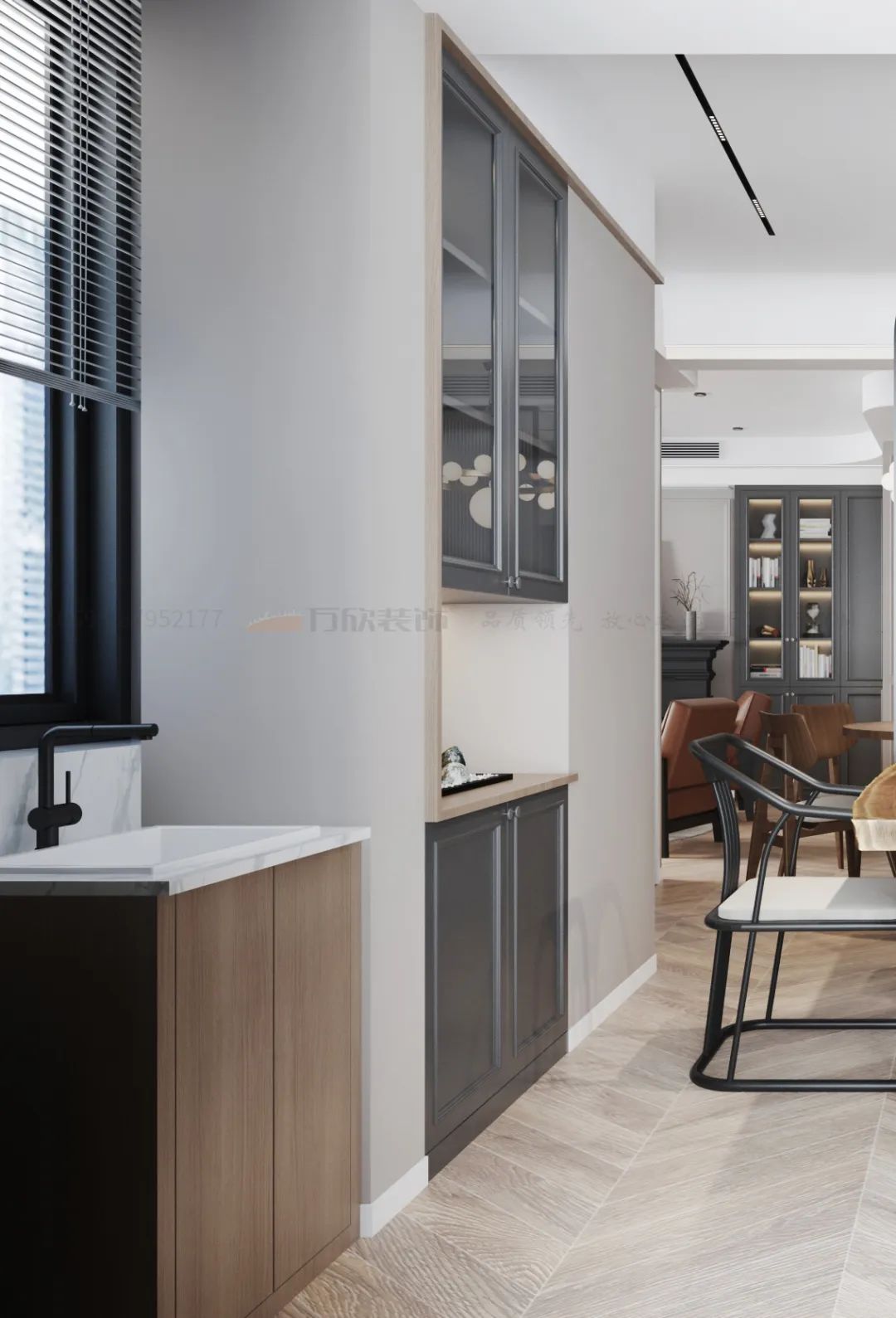 茶室局部效果圖 茶室局部效果圖